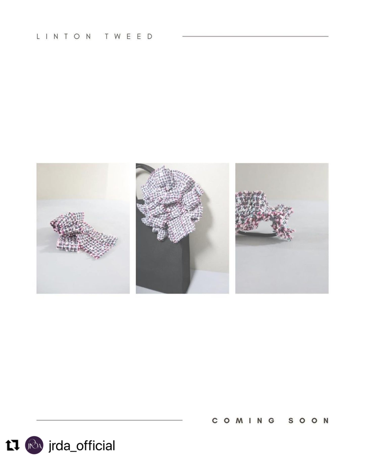 ☆【単】LintonRibbon Broach By JRDA